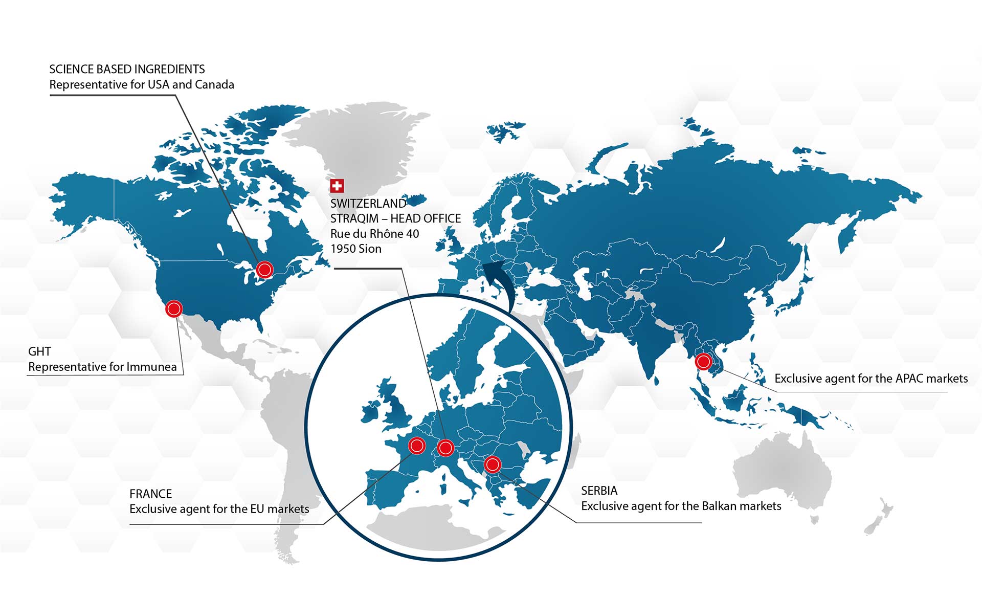 World Map - Where to find Straqim